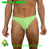 Big Boy Pouch - Fluro Green Spandex