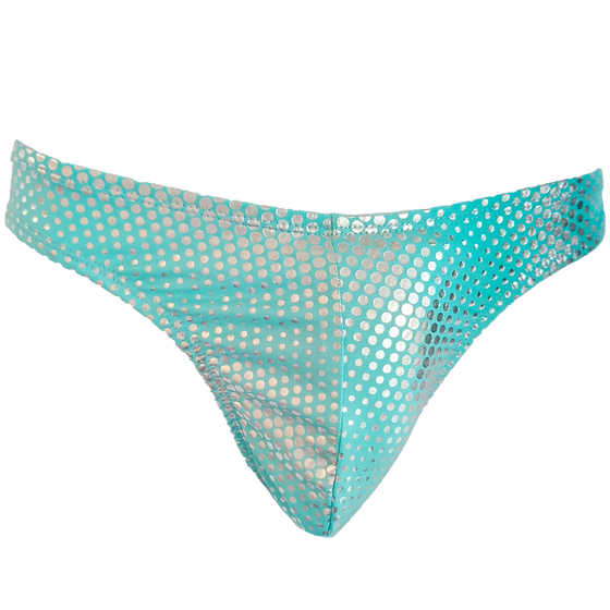 Blue Silver Dot
