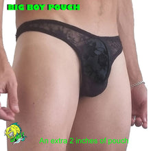  Big Boy Pouch - Black Lace