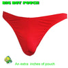 Big Boy Pouch - Red Spandex