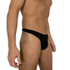 Big Boy Pouch - Black Spandex