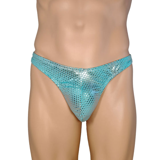 Blue Silver Dot