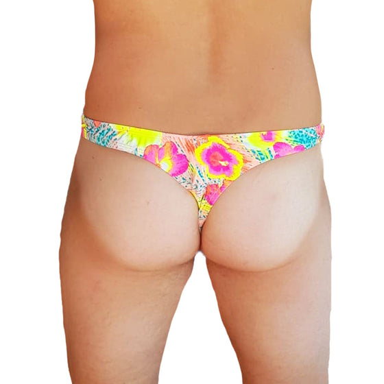 Neon Flowers Spandex