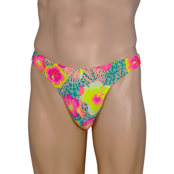 Neon Flowers Spandex