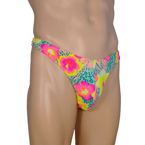 Neon Flowers Spandex