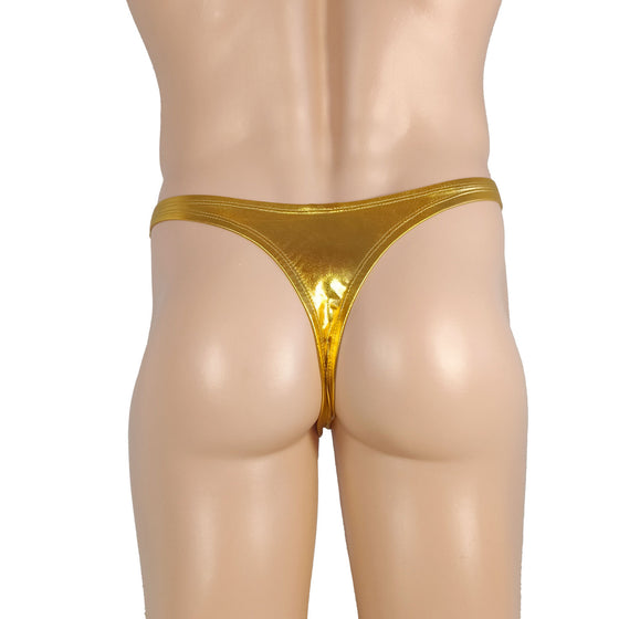 Gold Metallic Wet Look