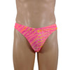 Coral Pink Print Spandex