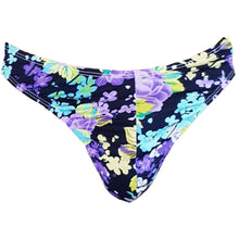  Purple Floral Spandex
