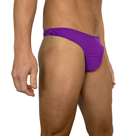 Big Boy Pouch - Purple Spandex