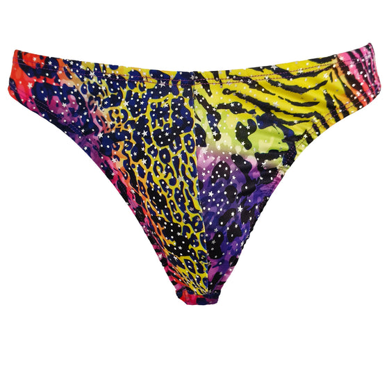 Rainbow Leopard Glitter