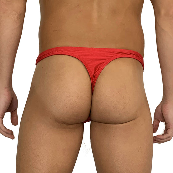 Big Boy Pouch - Red Spandex