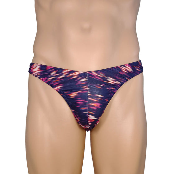 Night Sky Blue Red Spandex